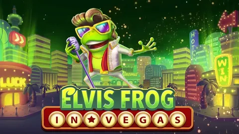 Elvis Frog in Vegas Slot