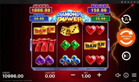 Diamonds Power Slot